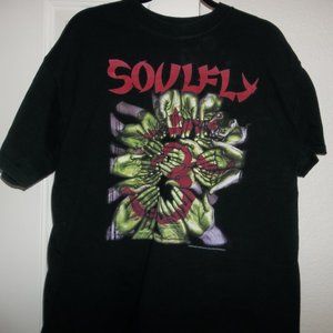 VERY RARE SOULFLY BAND CONCERT TOUR SHIRT